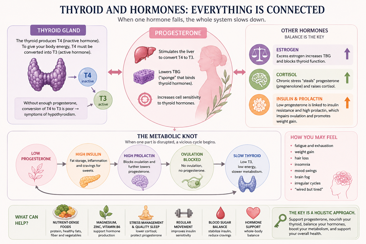 Progesterone and Thyroid