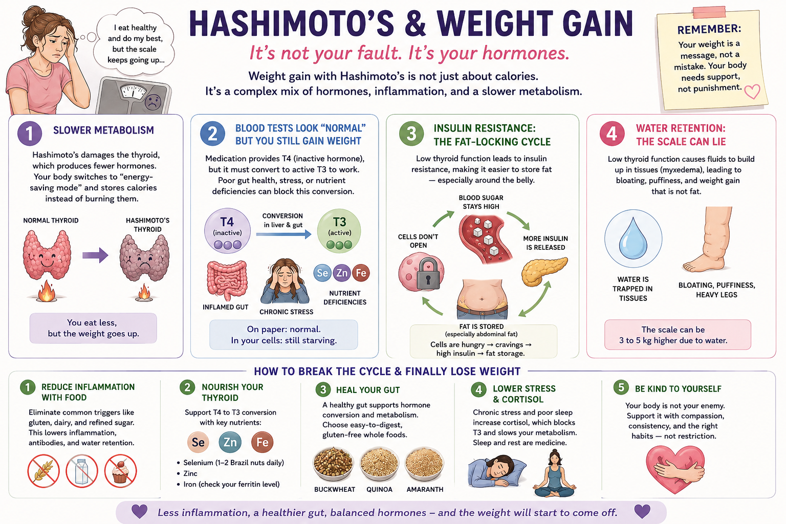 hashimoto wegth gain