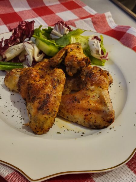 ljuta krilca iz rerne