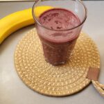 Super-Sok od aronije i banane u borbi protiv anemije (smoothie)