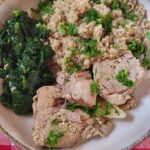 Prolećni tanjir snage – kuvana teletina sa barenom koprivom i kinoom