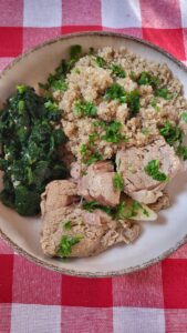 Kuvana teletina sa koprivom i kinoom